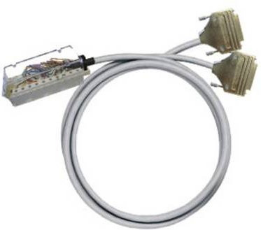 Weidmüller PAC-M340-SD15-V4-10M SPS-Verbindungsleitung, grau - Bild 1