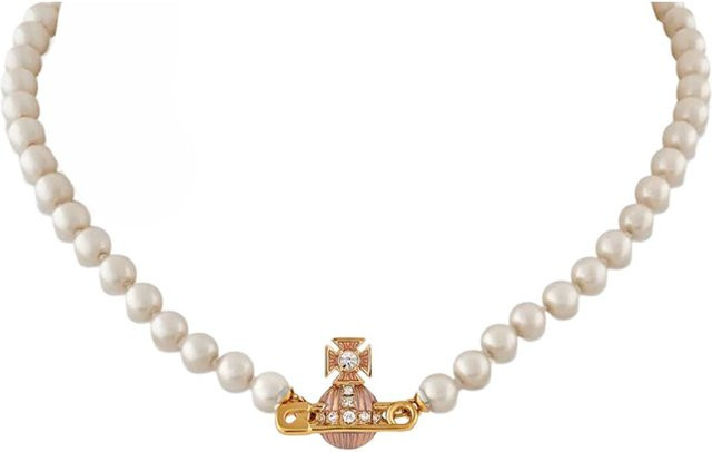 Vivienne Westwood Halskette, Perle, Gold, Damen - Bild 1