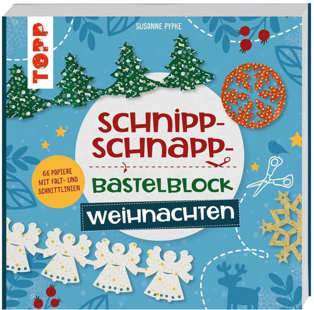 TOPP Schnipp-Schnapp Bastelblock Weihnachten - Bild 1