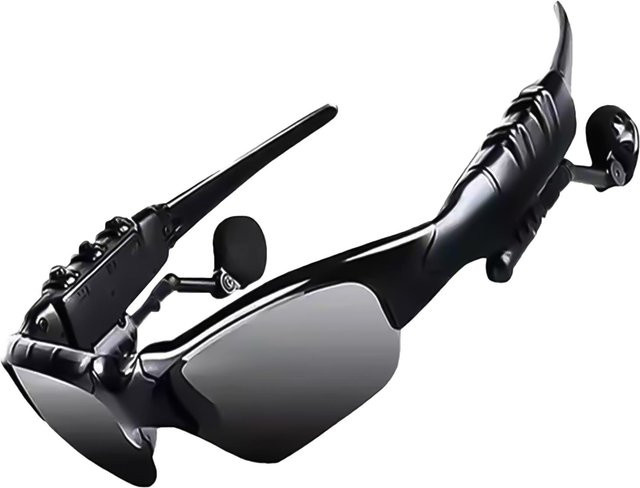 Sport Sonnenbrille, polarisiert, black, Vollrand, Kunststoff - Bild 1