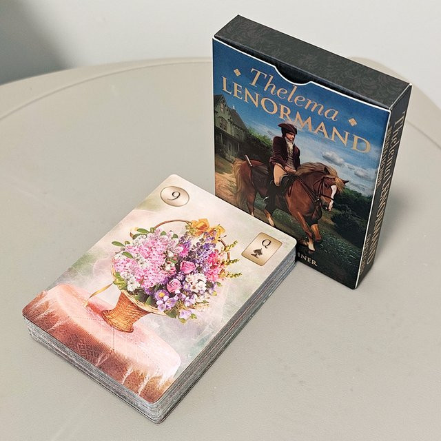 Thelema Lenormand Orakel-Deck, Esoterische Wahrsagekarten - Bild 1