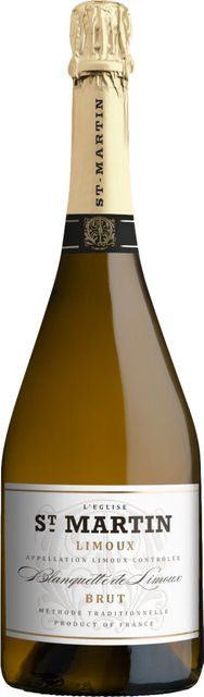 L'Eglise St. Martin Crémant, Chardonnay, Limoux, Brut, 12,0 %, 0,75 l - Bild 1