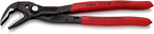 Knipex Cobra ES 87 51 250 Wasserpumpenzange extra-schlank aus Chrom-Vanadium-Stahl in Grau und Rot, Länge: 250 mm - Bild 1
