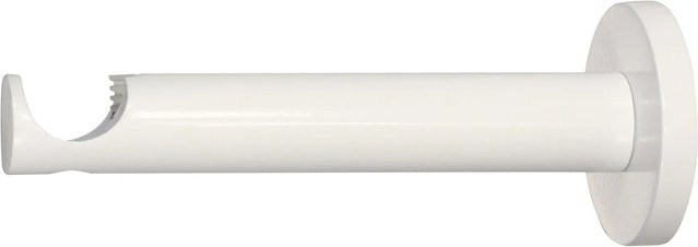 Mydeco Gardinenstangen-Halterung Function Weiß aus Metall mit Ø 2 cm und 12 cm Abstand - Bild 1