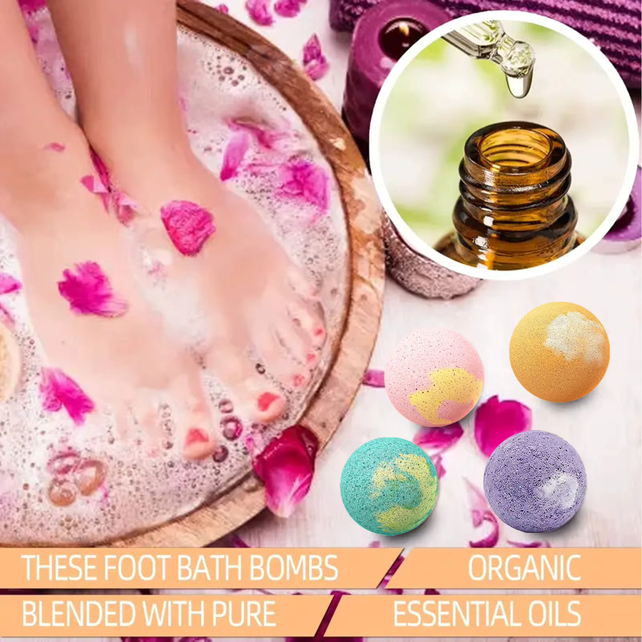 Ximonth Badekugel mit Blumenduft und ätherischem Öl, Unisex - Bild 3
