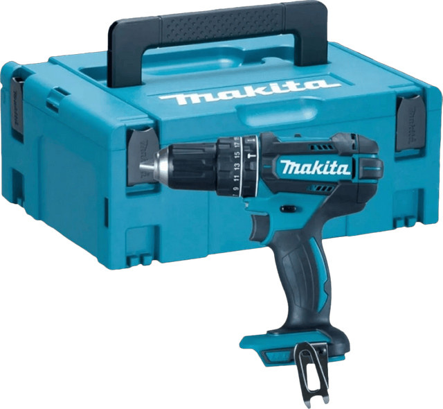 Makita LXT Akku-Schlagbohrschrauber DHP482ZJ in Blau (ohne Akku) - Bild 1