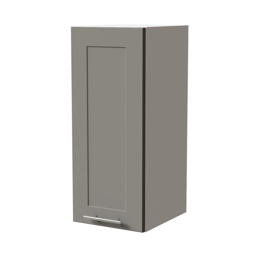 Feldmann-Wohnen Hängeschrank Oslo W2/30 Küchenschrank in Weiß und Dust Grey Matt mit Soft-Close-Türen, B/T/H: 30 x 32,5 x 72 cm - Bild 2