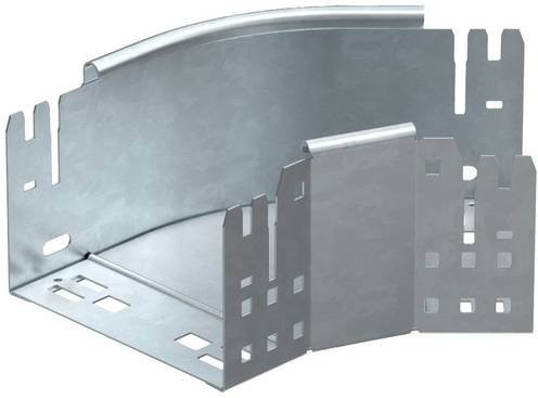 OBO Bettermann Bogen aus Metall in Silber, Breite: 15 cm, Höhe: 11 cm - Bild 1