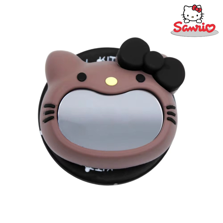 Sanrio Cute Kitty Magnetischer Handyhalter mit Spiegel und Ring als Erweiterbarer Ständer für MagSafe iPhone und Samsung Galaxy - Bild 5