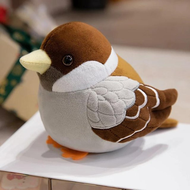 Yiran toy Spatzen Plüschtiere, Stoffvogelpuppe, ab 14 Jahren - Bild 1