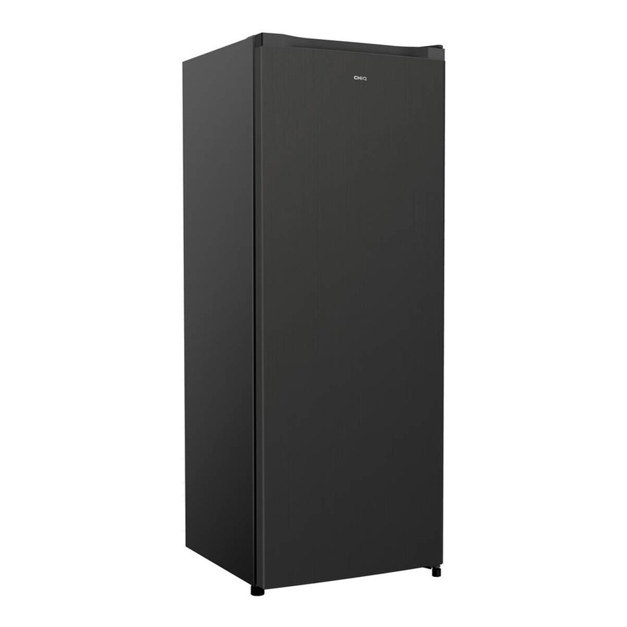CHiQ Gefrierschrank CGS177DPO Standgerät in Schwarz Inox B/H/T: 54 x 144 x 55 cm - Bild 2