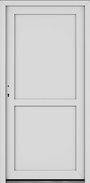 Roro Nebeneingangstür OKE Kunststoff Weiß B: 88 cm, H: 198 cm, DIN L - Bild 1
