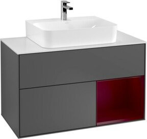 V&B Waschtischunterschrank Finion 100 in Anthrazit - Bild 1