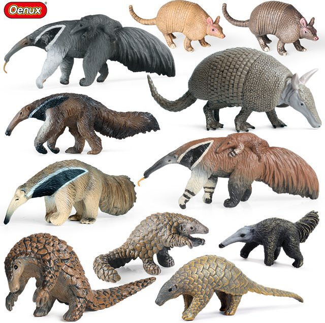 Oenux Wilde Tiere Ameisenbär, Einzelfigur, PVC Modell - Bild 1