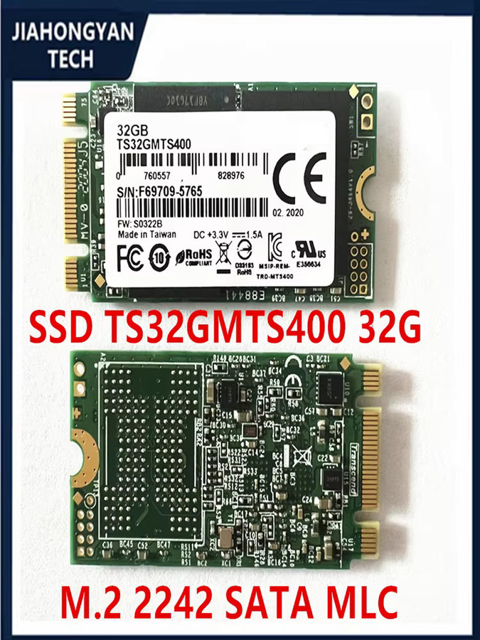 Transcend MTS400 M.2 2242 SATA SSD 32 GB MLC Green - Bild 6