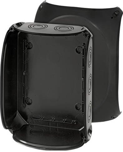 Hensel Abzweigdose 62000074, halogenfrei, plombierbar und witterungsbeständig, Schwarz, B: 22,5 cm, H: 29,5 cm - Bild 1