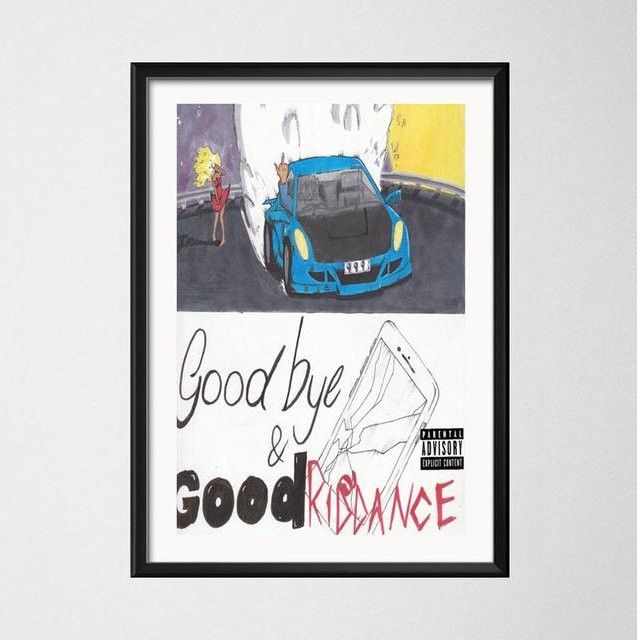 Juice Wrld Death Race For Love Leinwand Wandbild LIFENG Art Museum-01 B/H: 40 x 60 cm - Bild 1