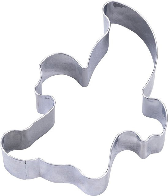 Zenker Ausstecher Gespenst, Silber, B: 8 cm, H: 5,9 cm - Bild 1