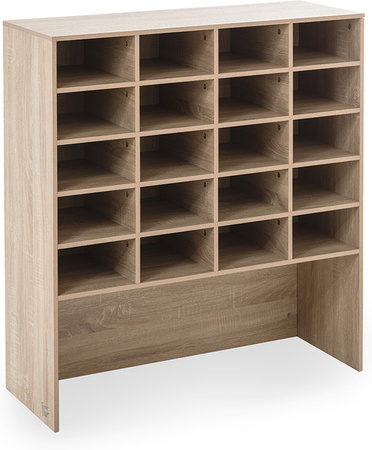 Schuhschrank XL HC Home & Living in Sonoma-Eiche, B/T/H: 92 x 33 x 99 cm