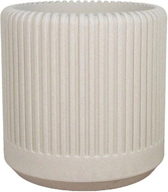 VidaAtHome.de Pflanzkübel DIONE 38 in Sandbeige - Bild 1