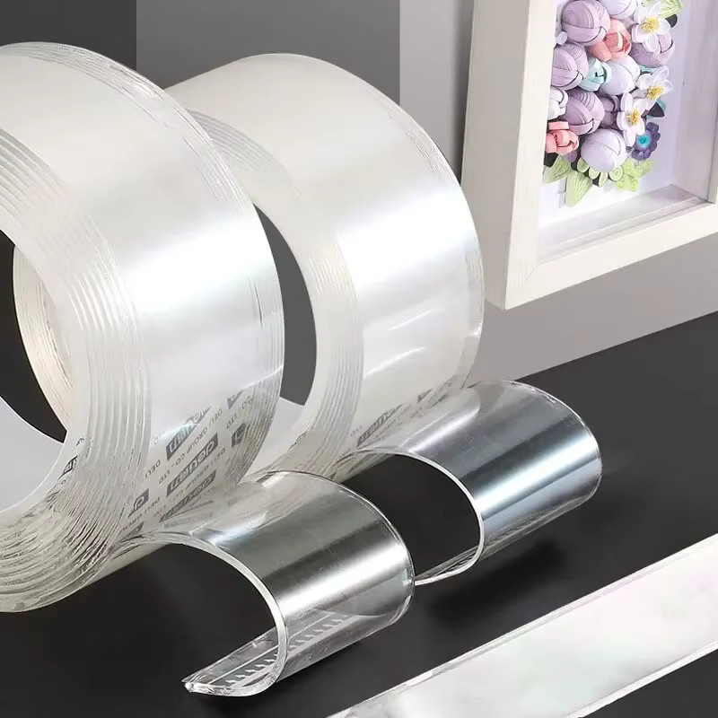 3M Nano Tape Doppelseitiges Klebeband Transparent Wiederverwendbar und Wasserdicht - Bild 2