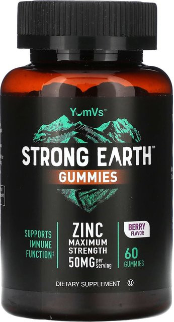 YumVs Erdgummis Beerengeschmack Zink 60 Stück - Bild 1