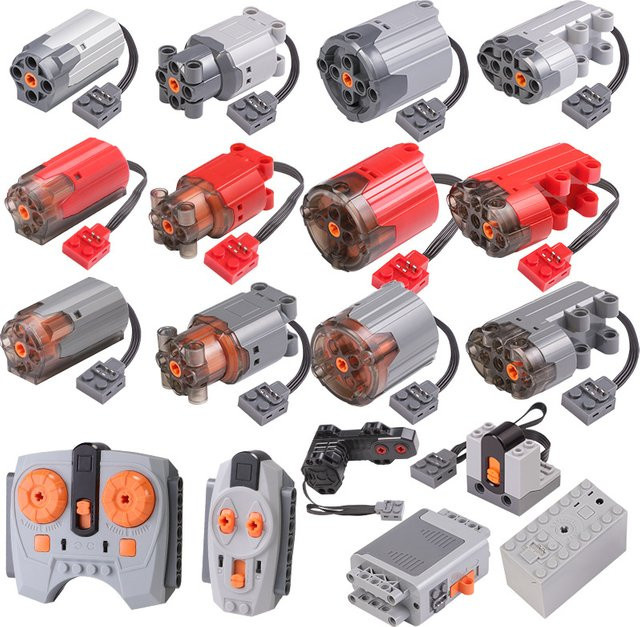 JIAJIALE Building Blocks New Technical Motor Parts Power Function Bunt / Mehrfarbig - Bild 1