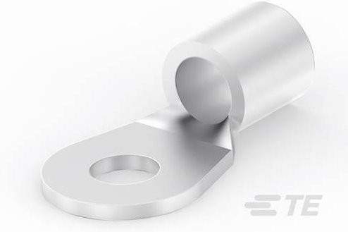 TE Connectivity Ringkabelschuh 33460 in Silber mit 5 mm Loch-Durchmesser - Bild 1