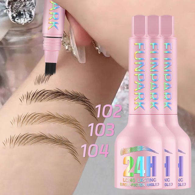 FUNPARK Augenbrauenstift Creme, 3 Farben, Unisex - Bild 1