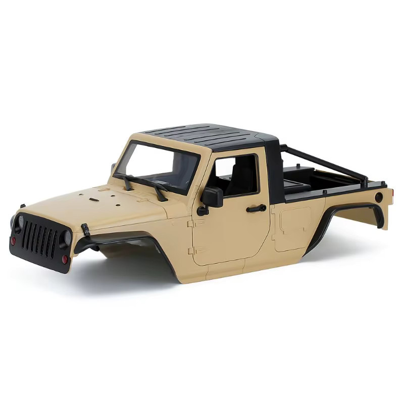 AT 99 MODEL Jeep Wrangler Karosserie, 1/10 RC Crawler, Hardshell, Cabrio - Bild 4