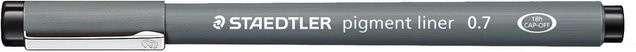 Staedtler Pigment Liner Fineliner in Schwarz mit 0,7 mm Spitze - Bild 1
