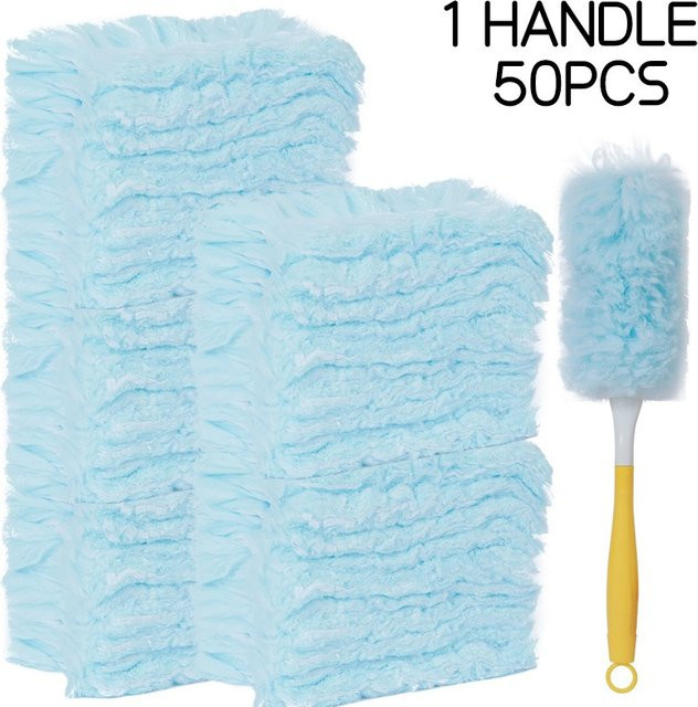 Swiffer Elektrostatischer Einweg-Staubwedel für großformatige Reinigung, doppelseitig 360 Grad, CCD004 - Bild 1