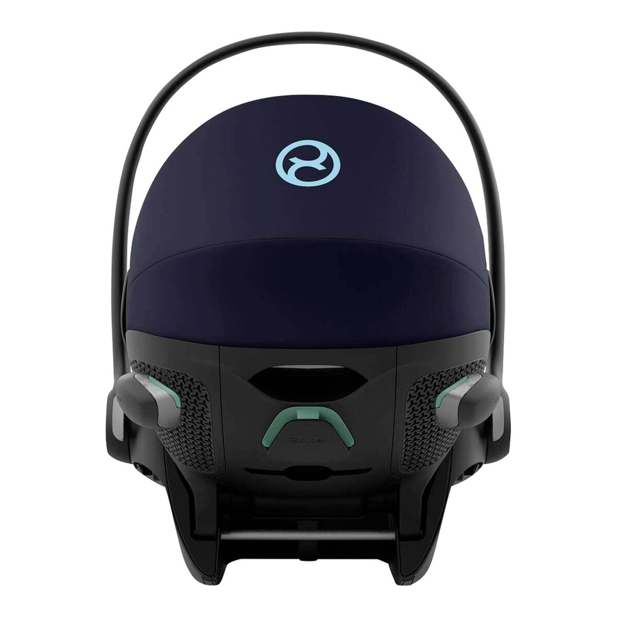 Cybex Gold Babyschale Cloud G mit Drehfunktion und Isofix in Blau - Bild 3