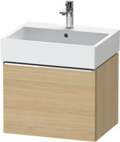 Duravit Waschtischunterschrank D-Neo, wandhängend, Beige, B: 58,4 cm, T: 44,2 cm - Bild 1