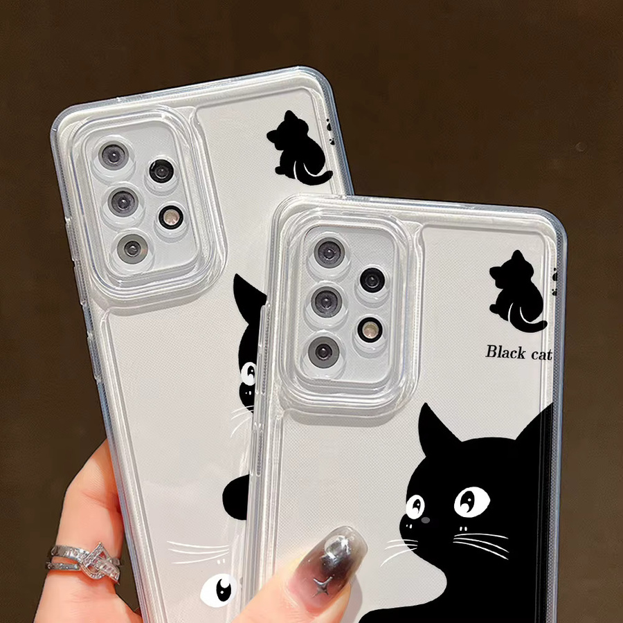 Transparente TPU Handyhülle für Samsung Galaxy A54 5G, A55, A53, A52, A35, A34, A33, S24 Ultra, S23 Plus, S22, S21, S20 FE, A32, A14, A13, A05 - Bild 5