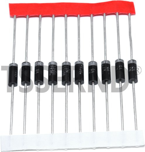 10 Stück TSSERND 1N5349B Leistungs-Zenerdiode 5W 12V in Schwarz zur Spannungsstabilisierung für Elektronik - Bild 1