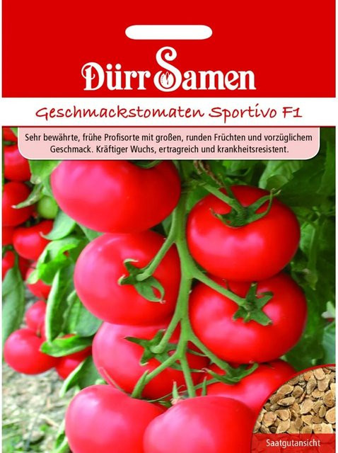 Dürr Tomaten Sportivo F1 Saatgut - Bild 1