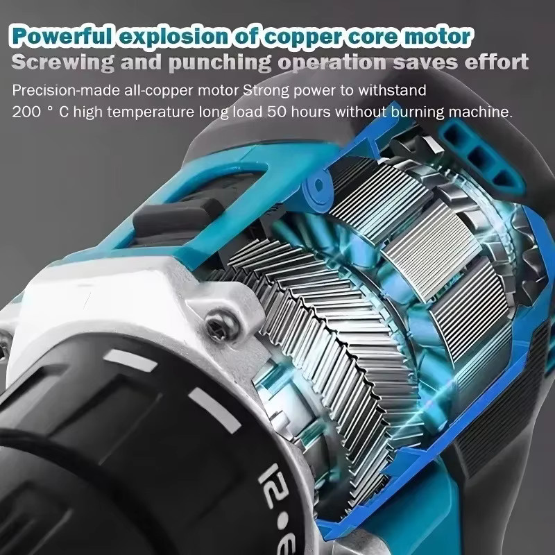 Makita DDF487 Akku-Bohrschrauber LXT bürstenlos 18V - Bild 2