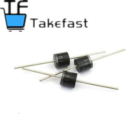 XIASONGXIN LIGHT Gleichrichter Diode 10A 1000V in Schwarz, 50 Stück - Bild 1