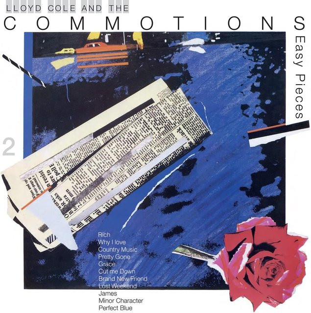 Lloyd Cole & The Commotions - Easy Pieces LP Vinyl, Polydor 2023, Pop, Blau - Bild 1