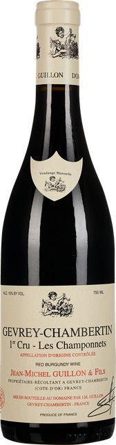 Jean-Michel Guillon & Fils Rotwein Gevrey-Chambertin Premier Cru Les Champonnets 2023, Pinot Noir, Frankreich, 0,75 l - Bild 1