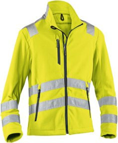 Kübler PSA Reflectiq Warnjacke in Warngelb, Größe XL, nach EN ISO 20471 - Bild 1