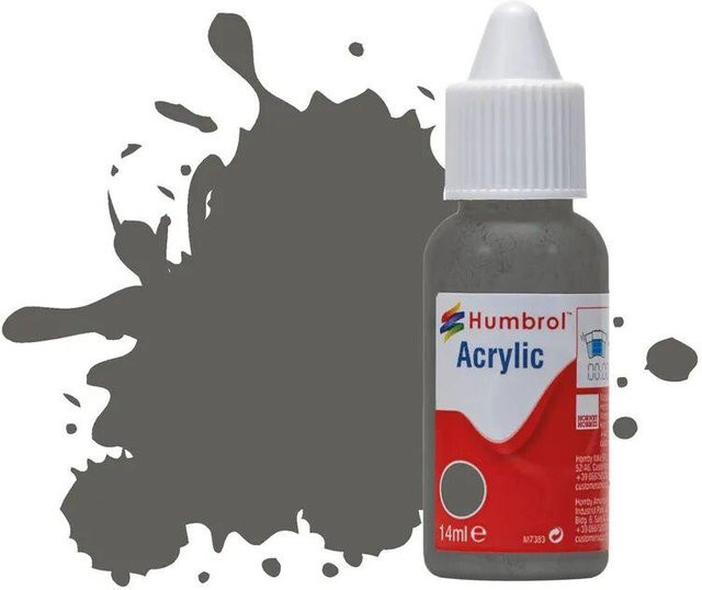 Humbrol No 31 Slate Grey Matt, Acryl, 14 ml, Grau - Bild 1