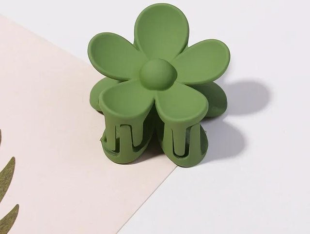 Haar-Klammerclips Blumenform, Damen, Mädchen - Bild 1
