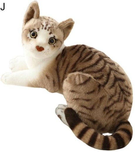 Amusedly Katze Design Tier Kissen, Plüschtiere - Bild 1