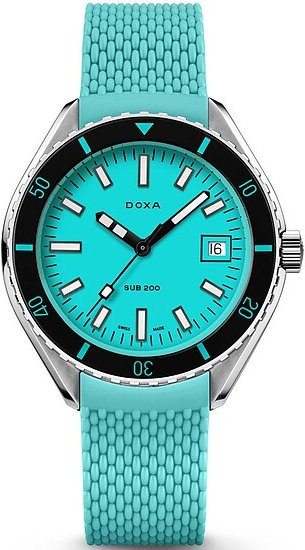 Doxa SUB200 Aquamarine Armbanduhr, Automatik, Edelstahl, 42 mm, Unisex - Bild 1