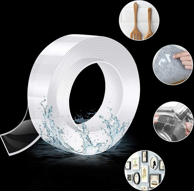 TFAAI Nano Tape extra starkes doppelseitiges Klebeband transparent wasserdicht und abnehmbar - Bild 1