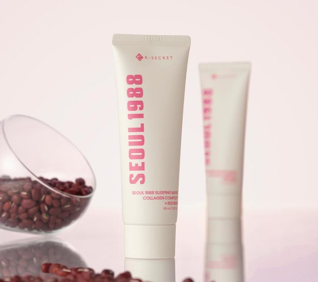 K-SECRET Seoul 1988 Kollagen Schlafmaske, 60 ml, Unisex - Bild 1