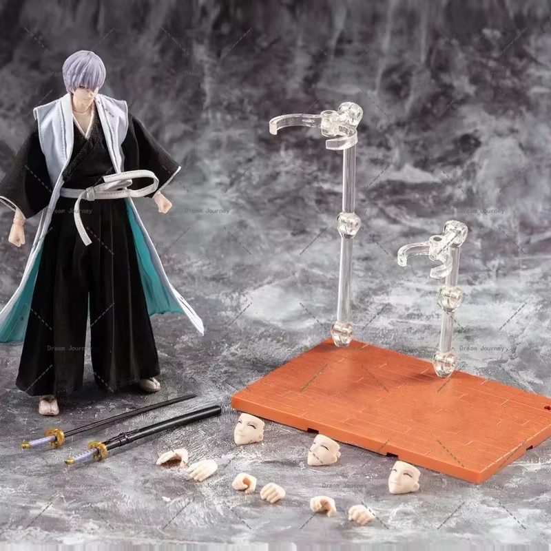Dasin Great Toys GT Bleach Action Figure SHF 1/10 mit Kurosaki Ichigo, Aizen Sousuke, Ukitake Jushiro und Ichimaru Gin, Höhe: 18 cm - Bild 3