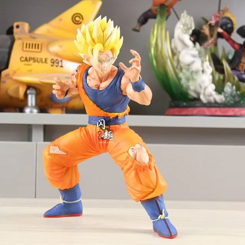Bandai Dragon Ball Super Saiyan 2 Goku Actionfigur in Mehrfarbig aus Kunststoff - Bild 1